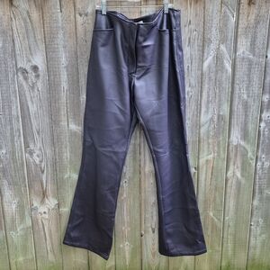 Le Chateau Pleather Purple Pants Size 13